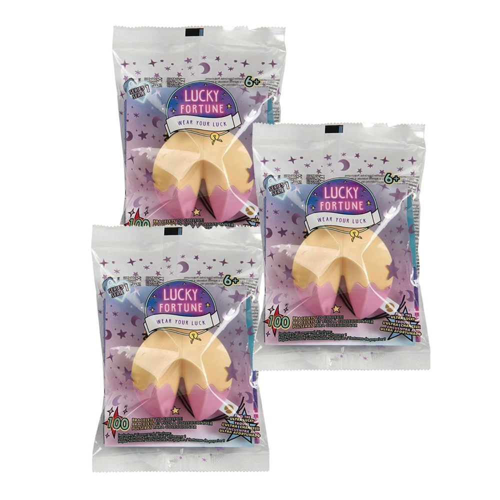 Kit 3 Biscoitos da sorte Lucky Fortune