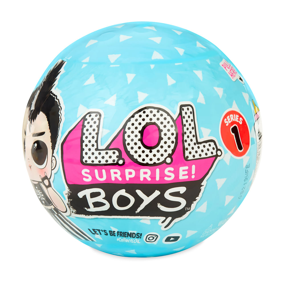 Boneco LOL Surprise Boys 7 Surpresas Série 1