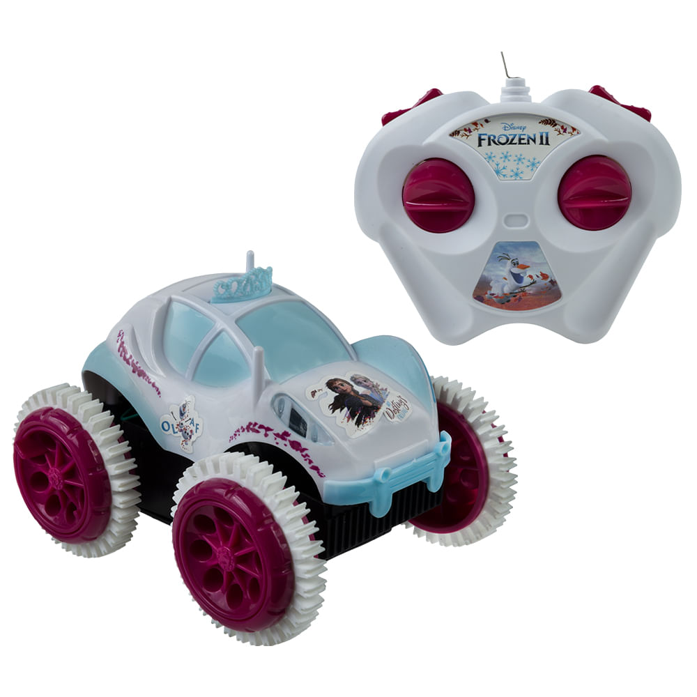 Carrinho de Controle Remoto Frozen Giro Gelado