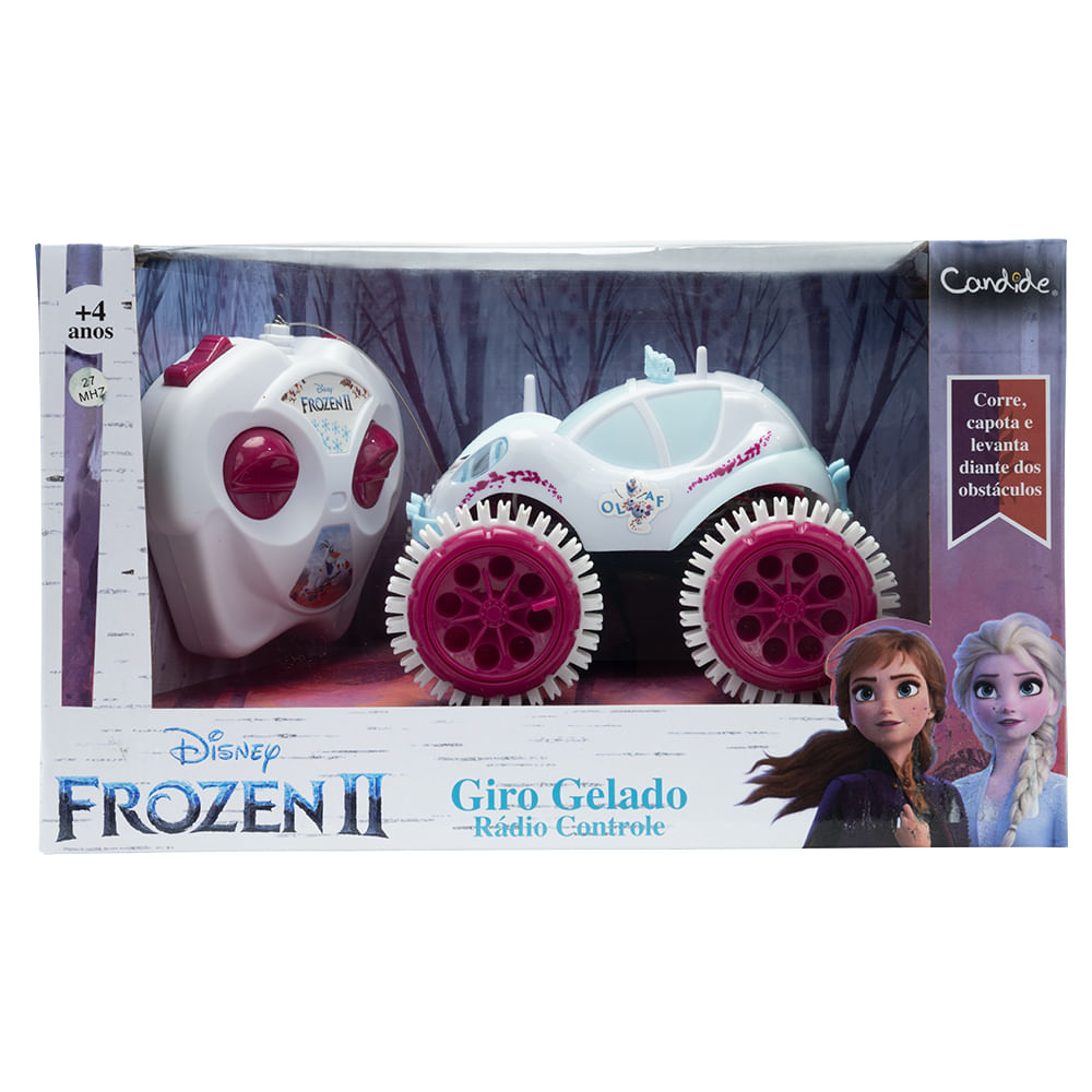 Carrinho de Controle Remoto Frozen Giro Gelado - Imagem 3