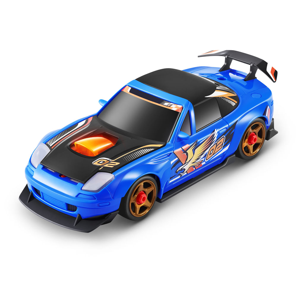 Capacete Surpresa Metal Machiness Speed Hero 20 Peças Preto - Imagem 3