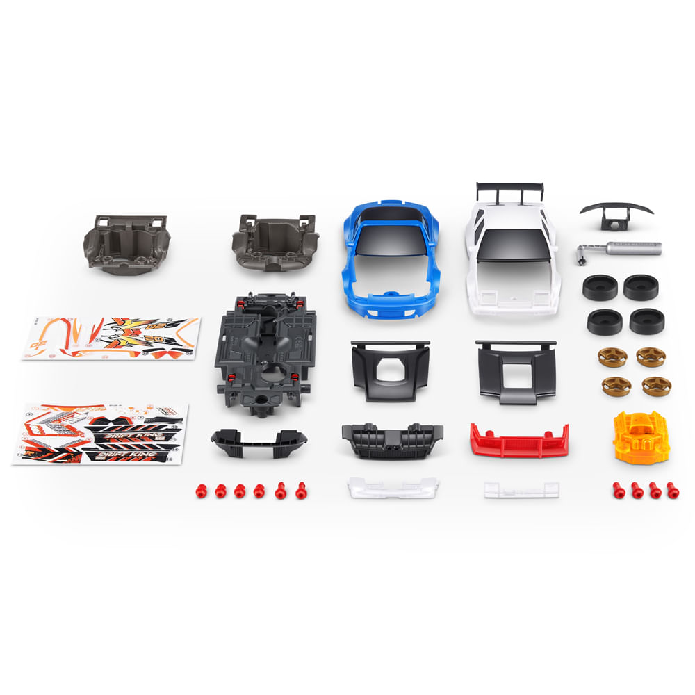 Capacete Surpresa Metal Machiness Speed Hero 20 Peças Preto - Imagem 7