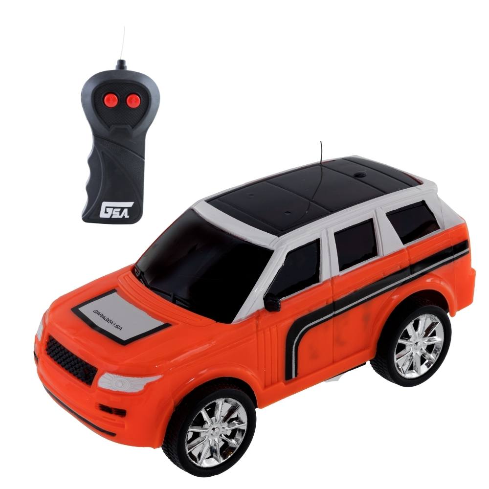 Carrinho de Controle Remoto Garagem S.A. Red Shark - Laranja