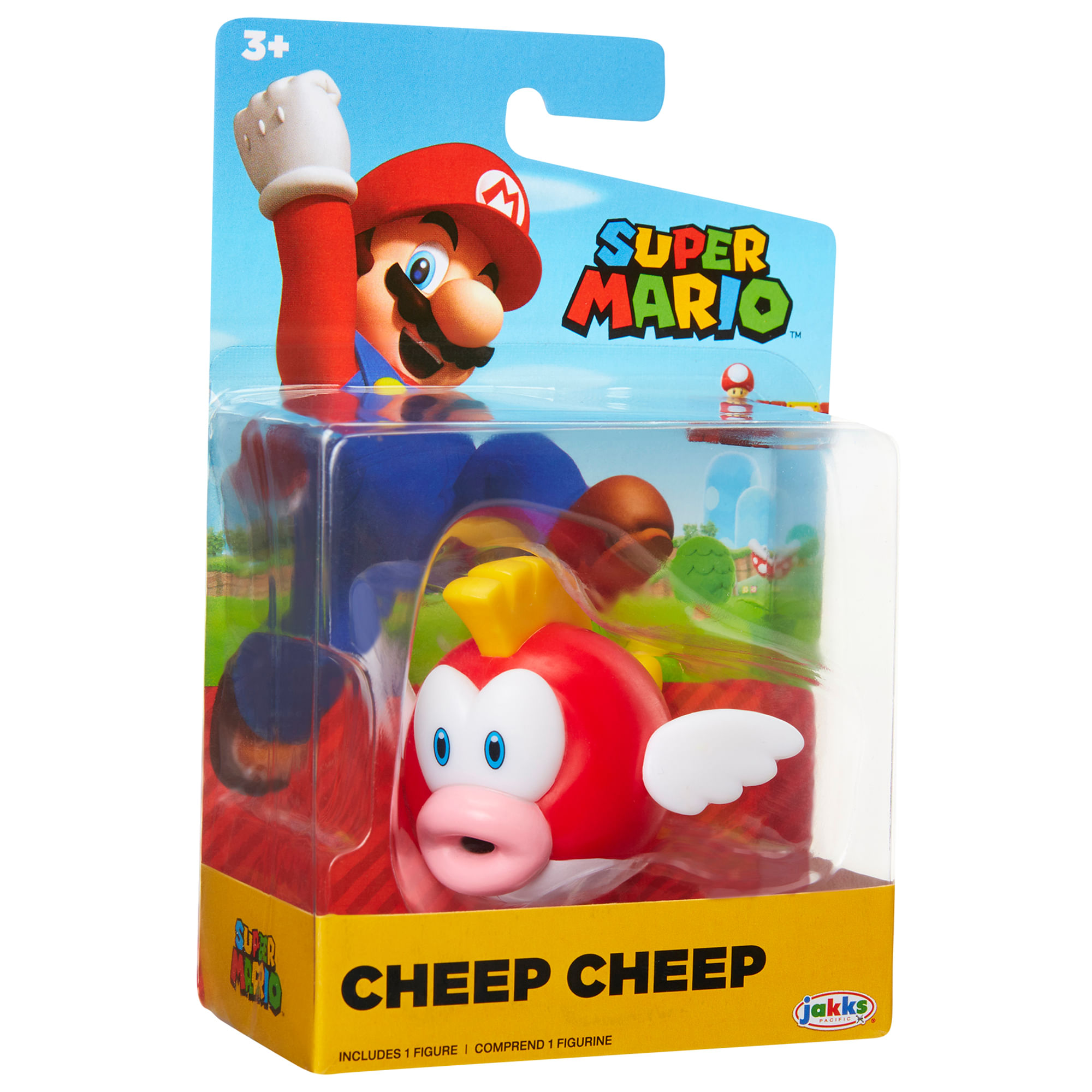 Boneco Colecionável 6cm Super Mario - Cheep Cheep - Imagem 4