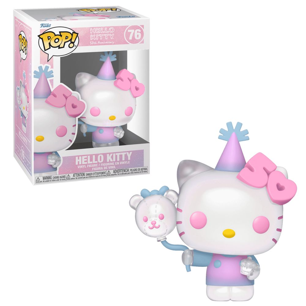 Boneco Funko Pop! Sanrio Hello Kitty - Hello Kitty com Balões
