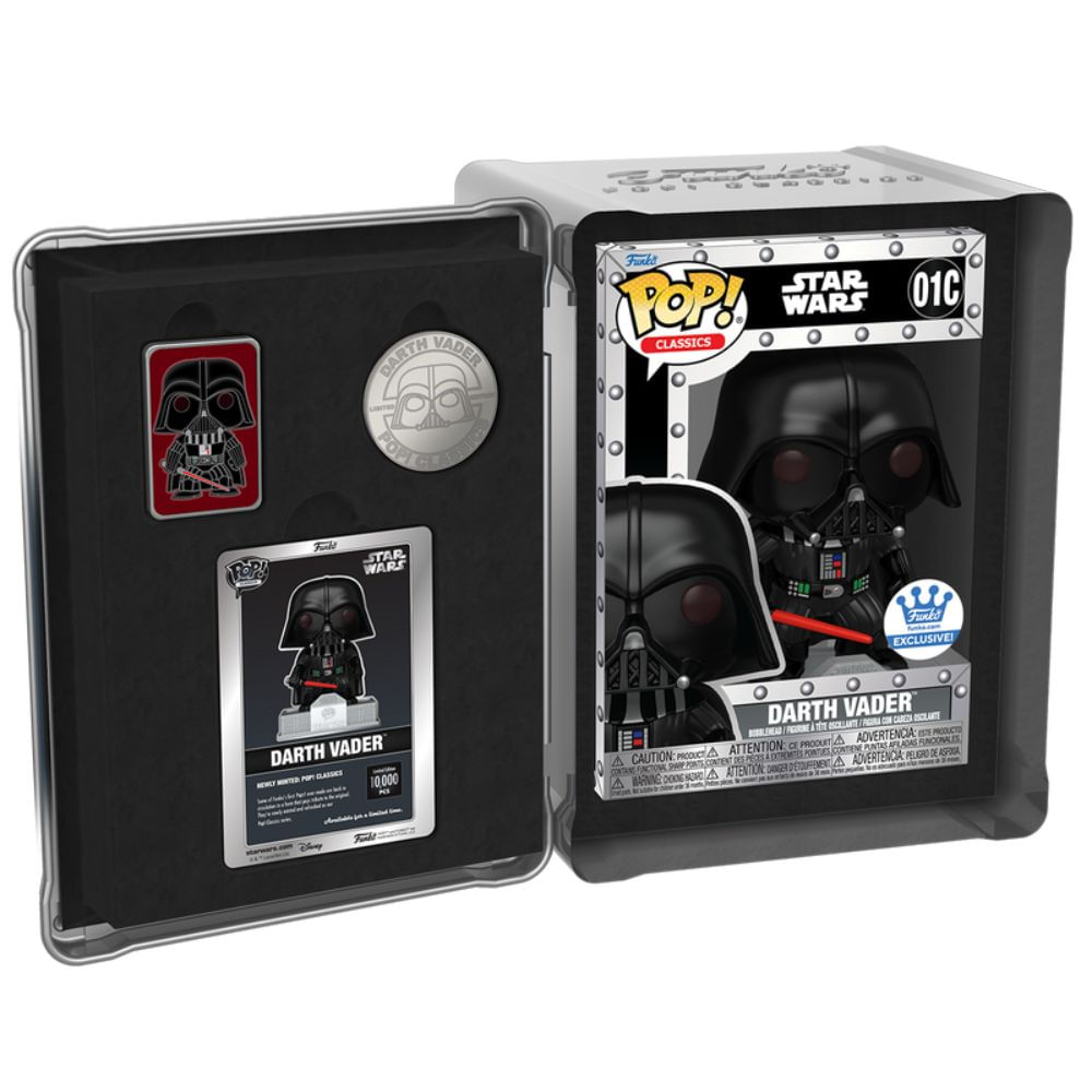 Boneco Funko Pop! Classics Star Wars - Darth Vader - Imagem 5