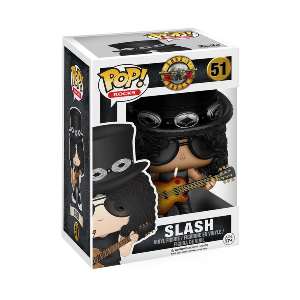 Boneco Funko Pop! Rocks - Guns N' Roses - Slash - Imagem 3