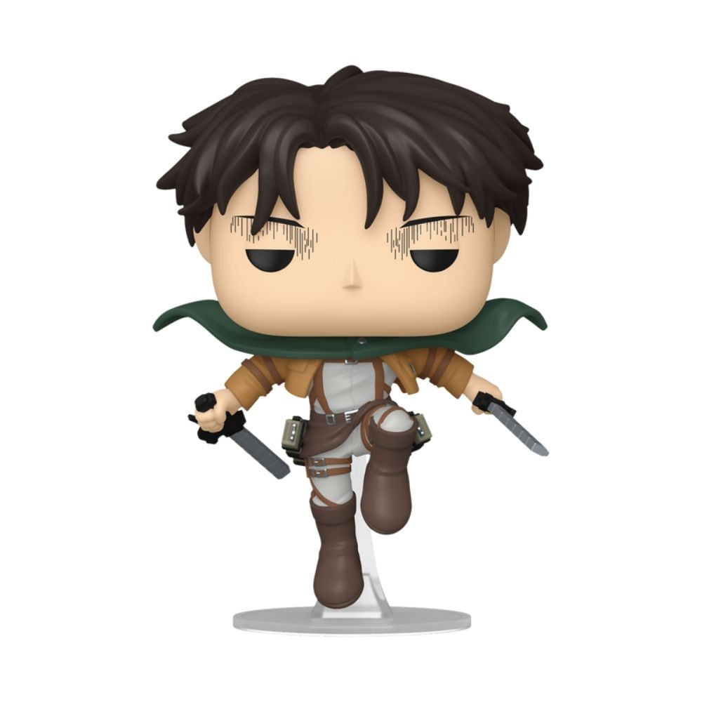 Boneco Funko Pop! Attack on Titan - Levi com Espadas - Imagem 2
