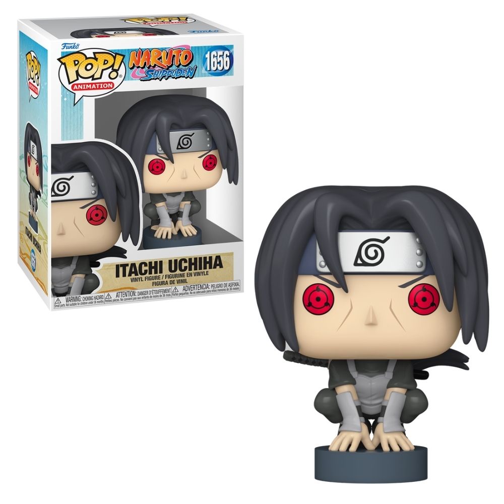 Boneco Funko Pop! Naruto Shippuden - Itachi Uchiha com Double Mangekyō Sharingan