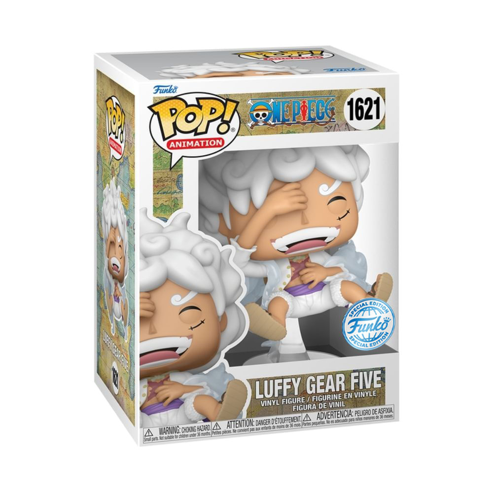 Boneco Funko Pop! One Piece - Luffy Gear Five Rindo - Imagem 2