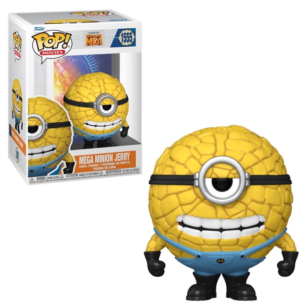 Boneco Funko Pop! Meu Malvado Favorito 4 – Mega Minion Jerry