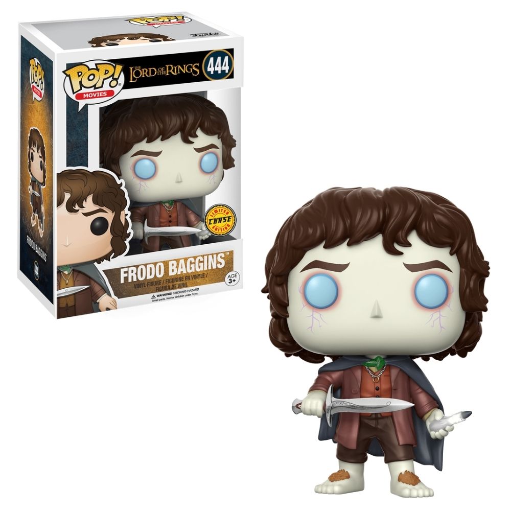 Boneco Funko Pop! O Senhor dos Anéis - Frodo Bolseiro Exclusivo Chase