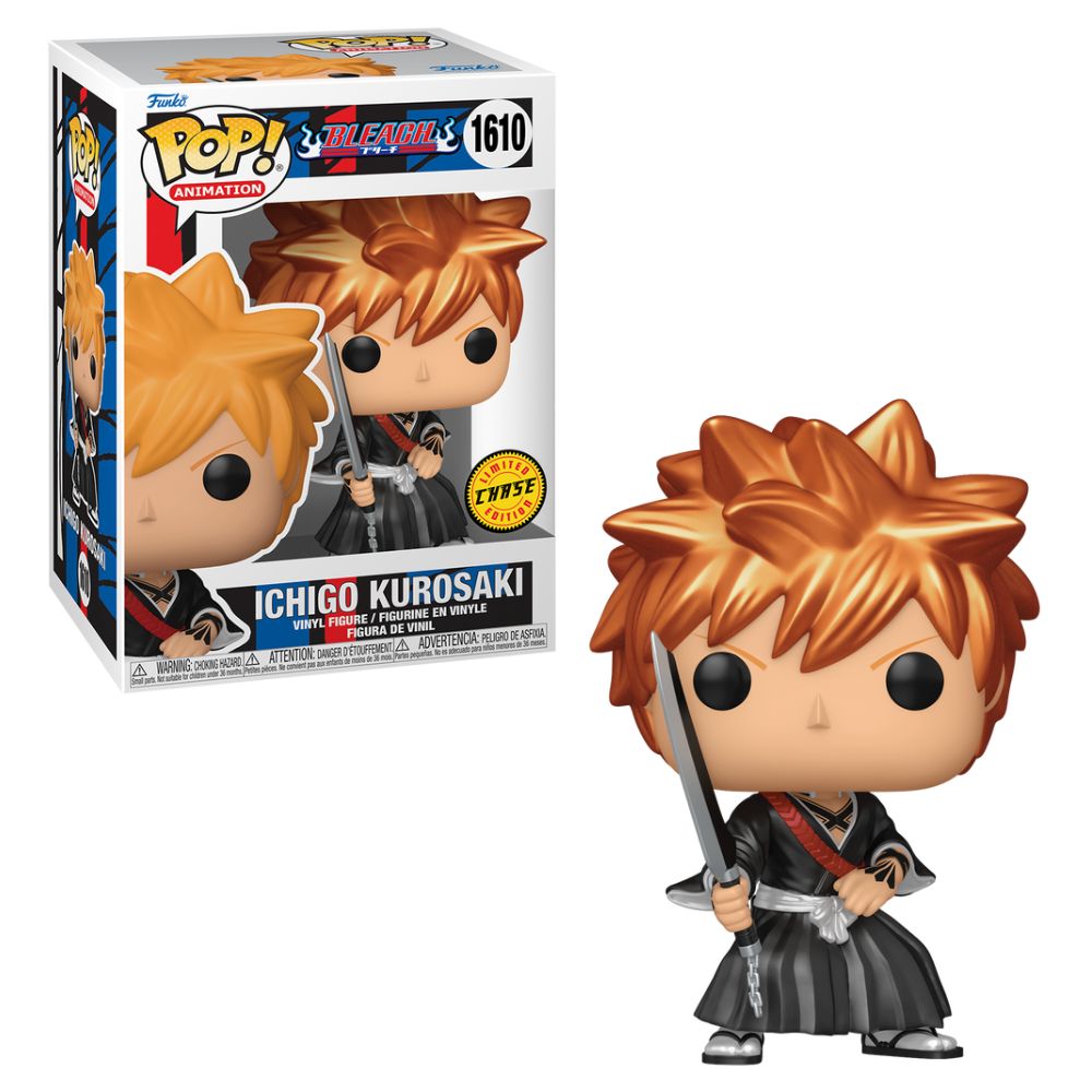 Boneco Funko Pop! Bleach - Ichigo Kurosaki Exclusivo Chase