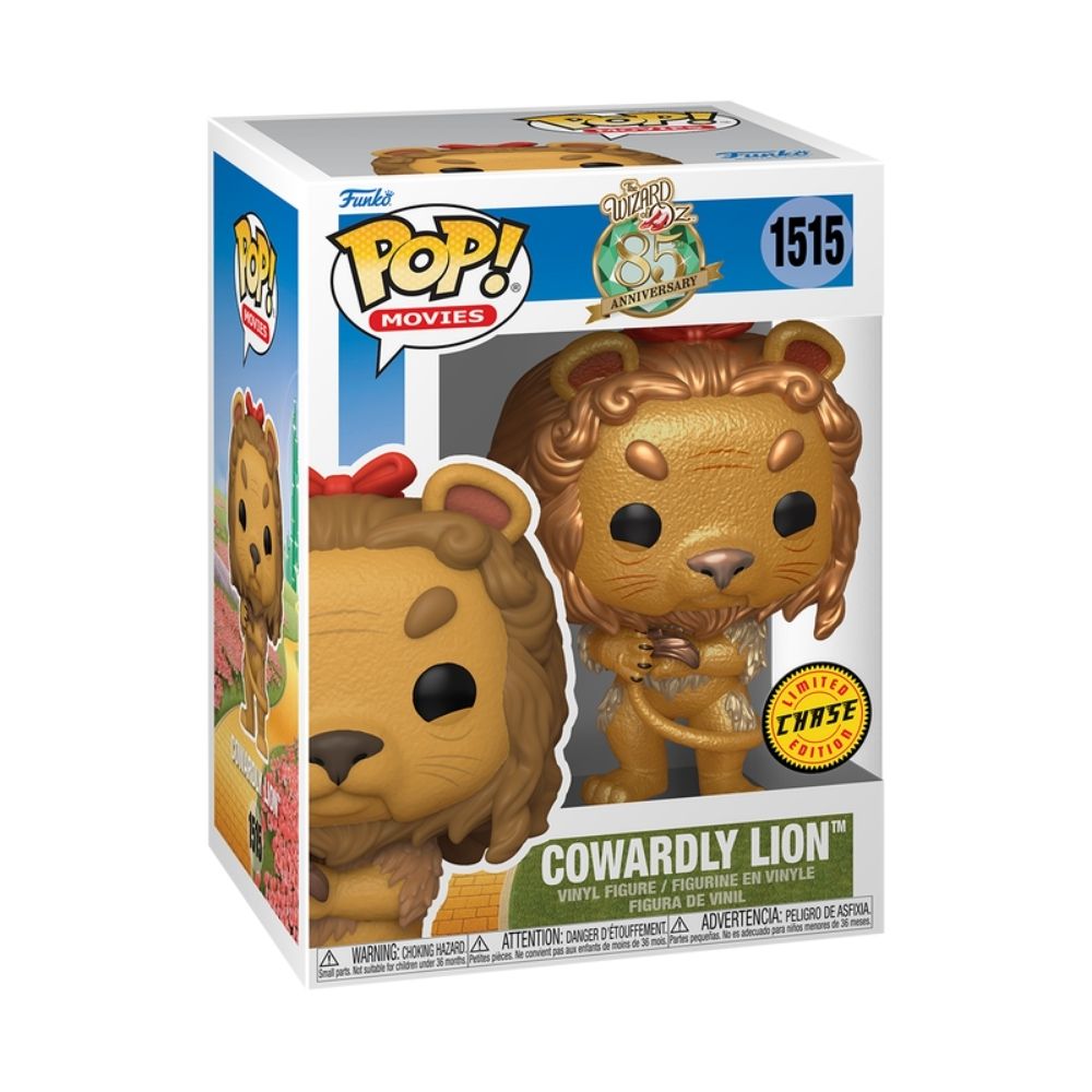 Boneco Funko Pop! O Mágico de Oz - Leão Covarde Exclusivo Chase - Imagem 2