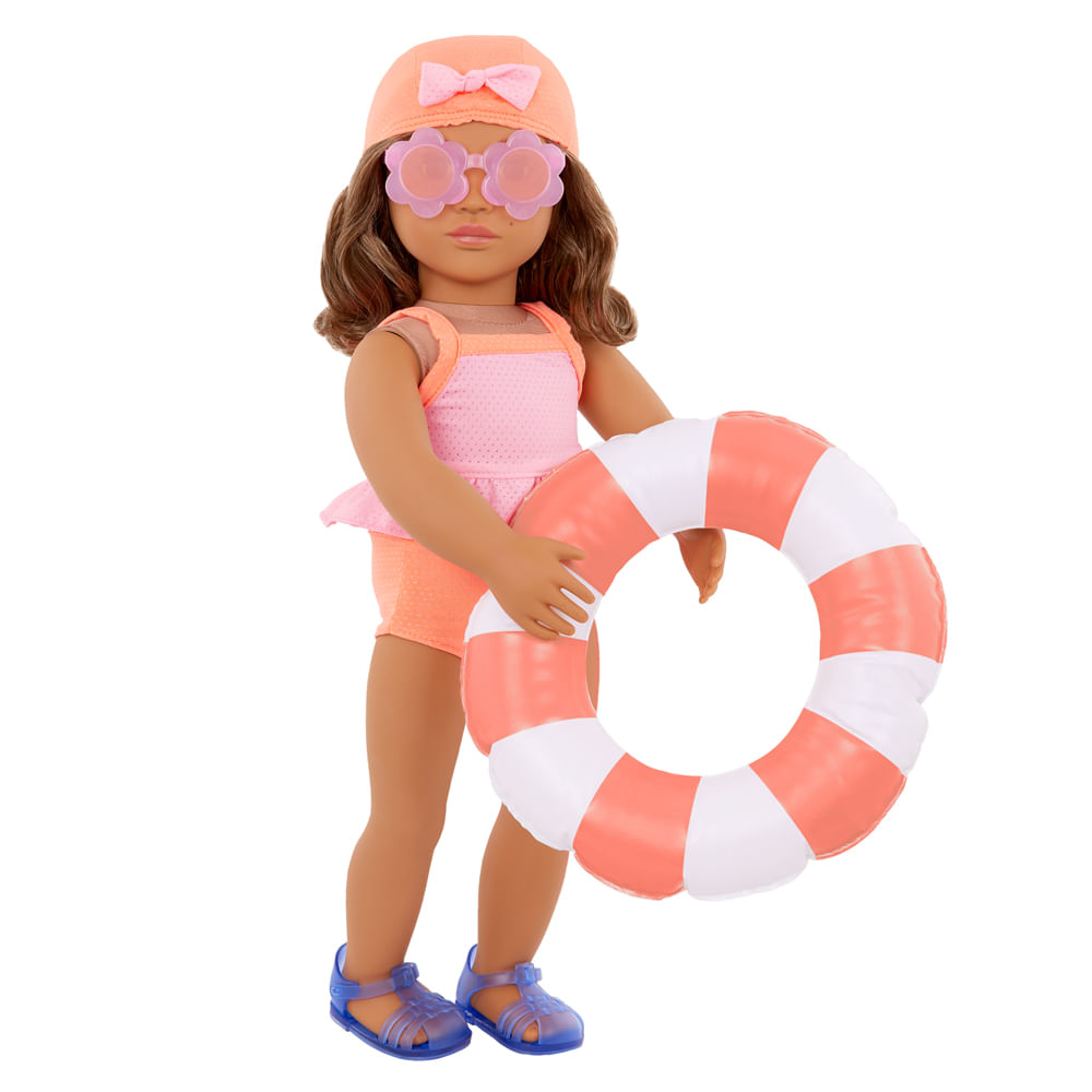 Conjunto De Roupa De Praia Our Generation Floaty Fun - Imagem 4