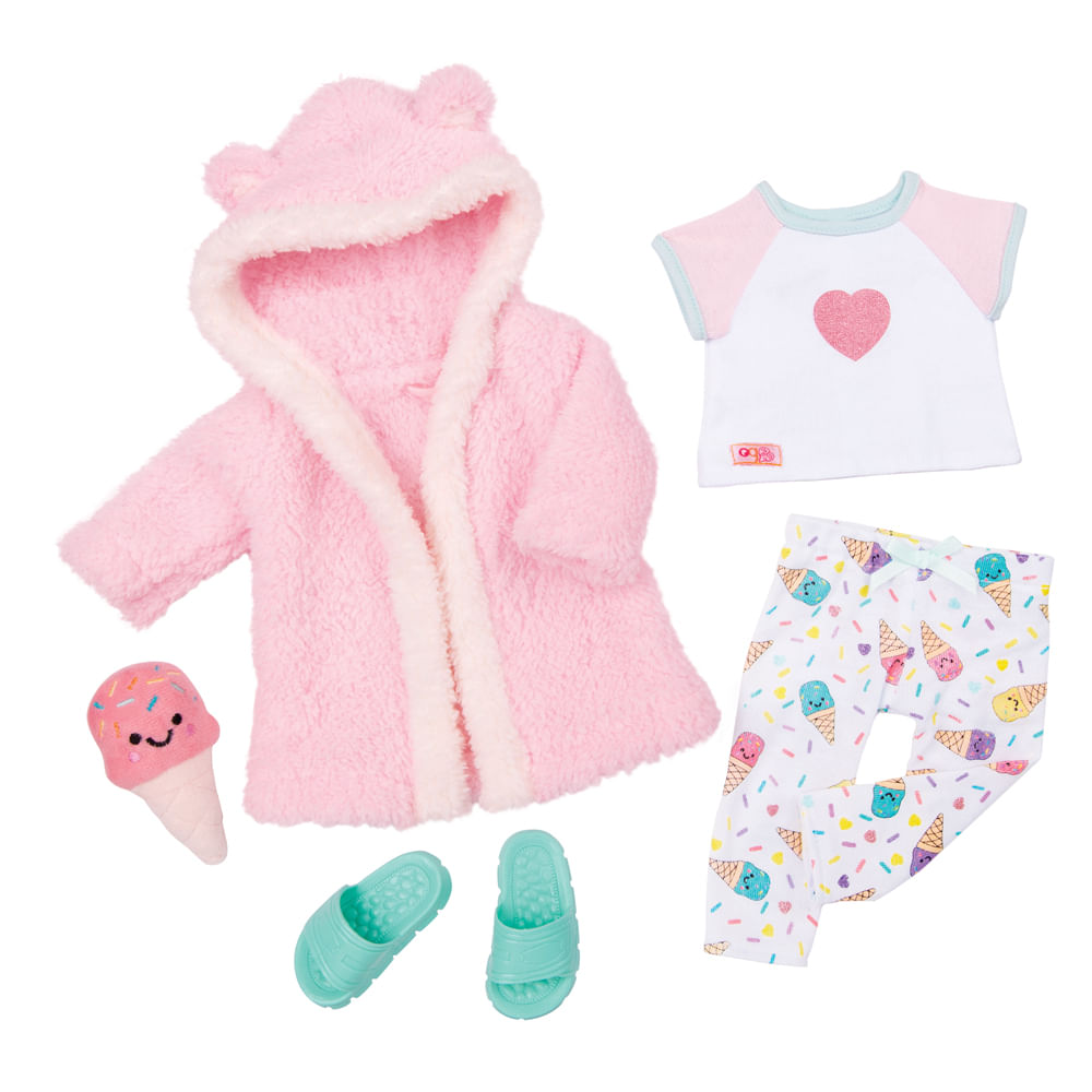 Conjunto De Roupa Our Generation Pijama Ice Cream Dreams