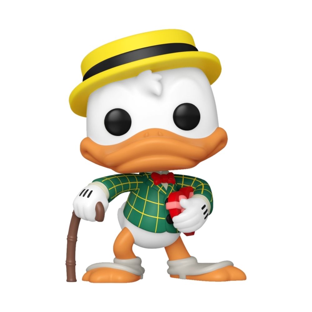Boneco Funko Pop! Disney Pato Donald 90 Anos - Pato Donald Elegante - Imagem 2