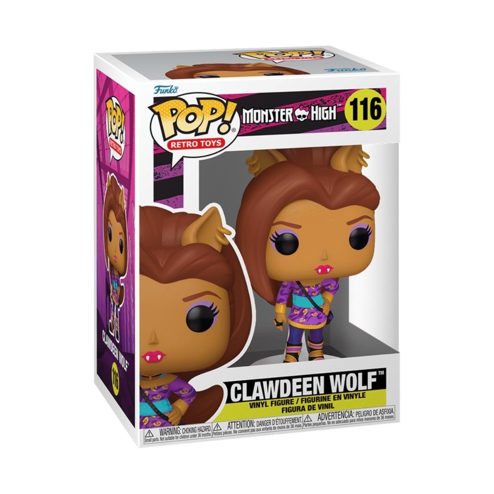 Boneco Funko Pop! Monster High - Clawdeen Wolf - Imagem 2