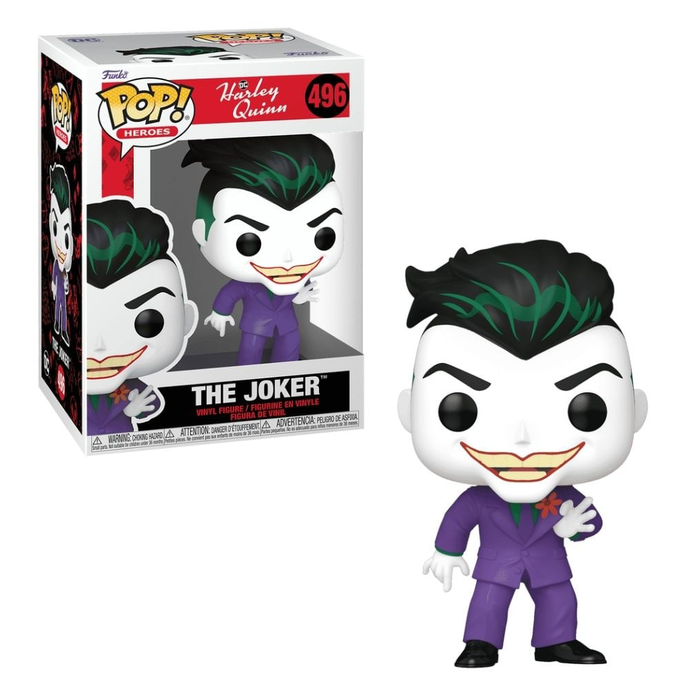 Boneco Funko Pop! DC Comics Arlequina - Coringa