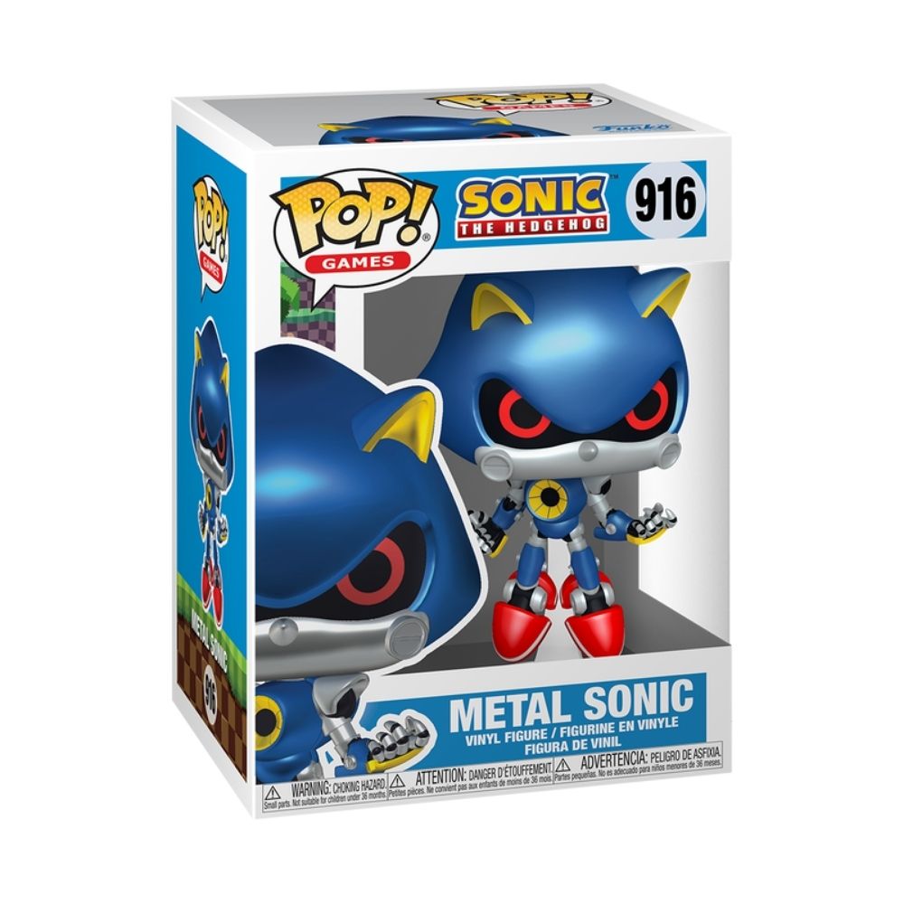 Boneco Funko Pop! Sonic The Hedgehog - Metal Sonic - Imagem 3