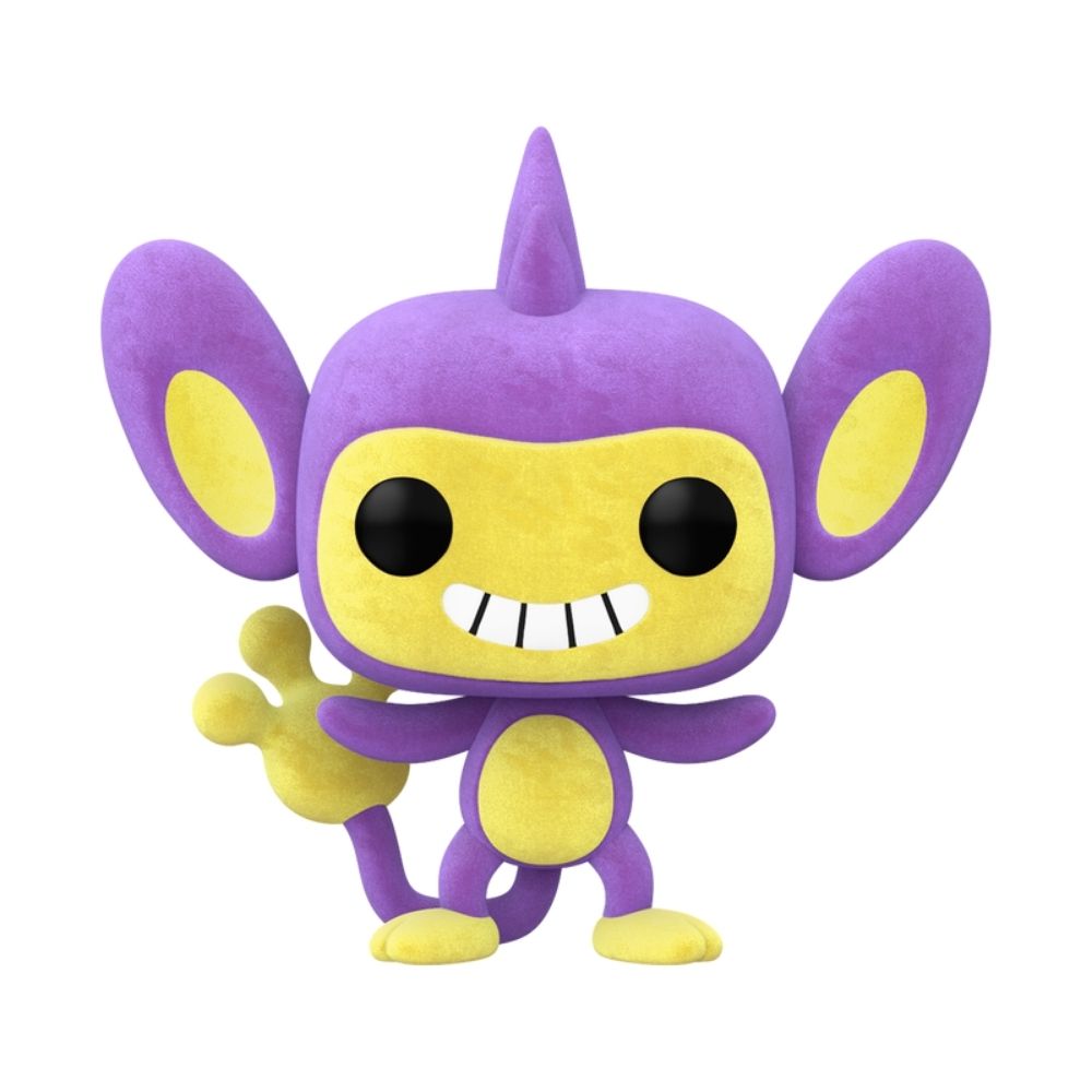 Boneco Funko Pop! Pokémon - Aipom (Flocked) - Imagem 2