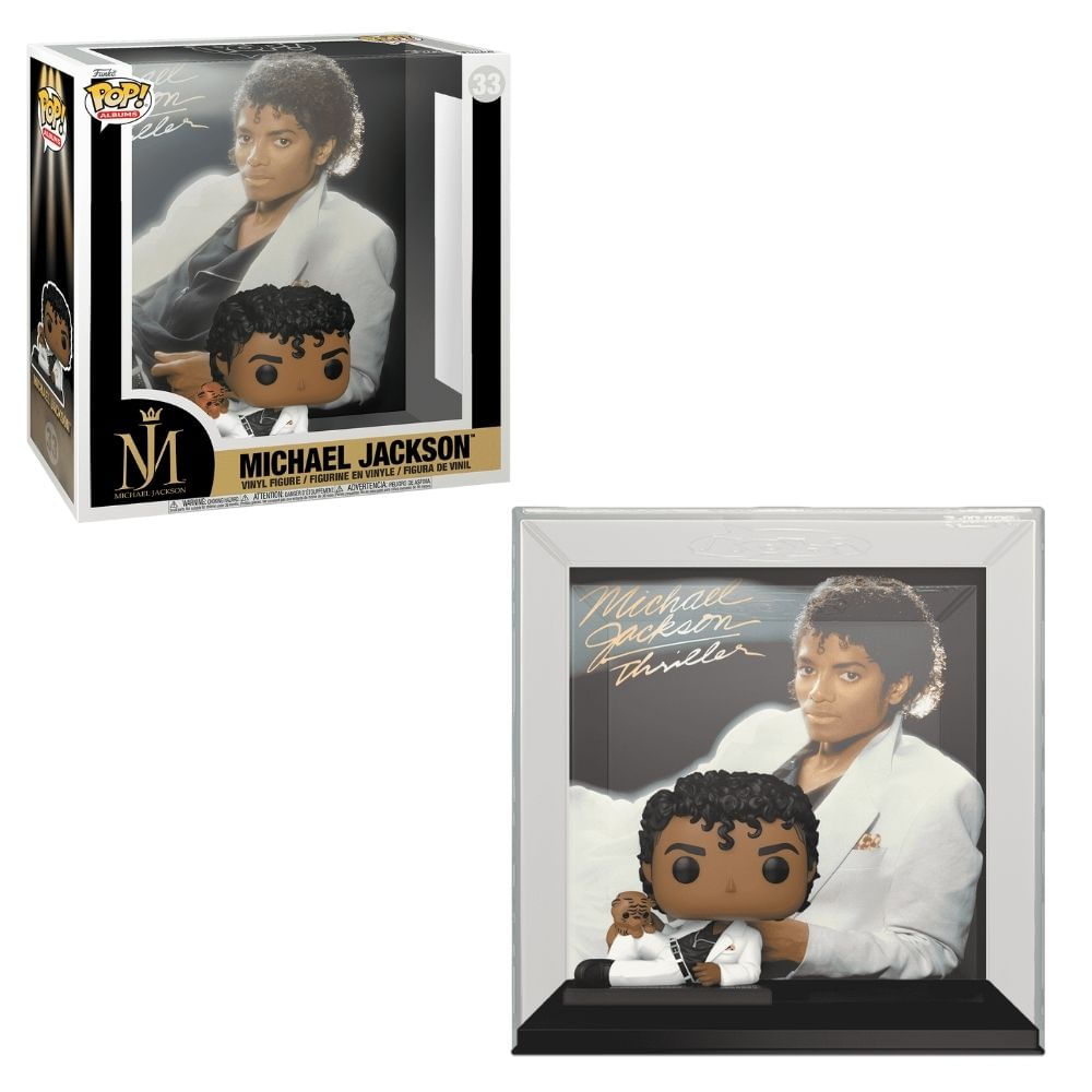 Boneco Funko Pop! Album Cover - Michael Jackson - Thriller - Imagem 2