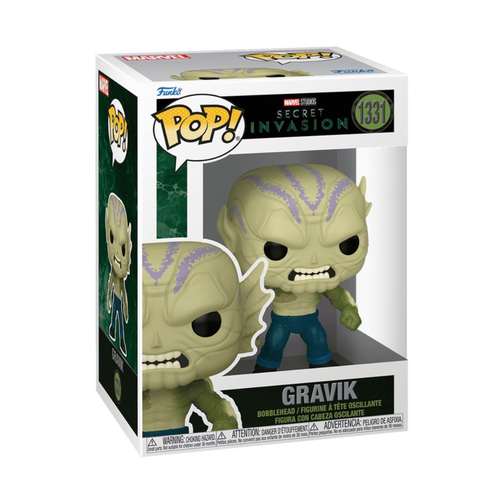 Boneco Funko Pop! Marvel Invasão Secreta - Gravik - Imagem 3