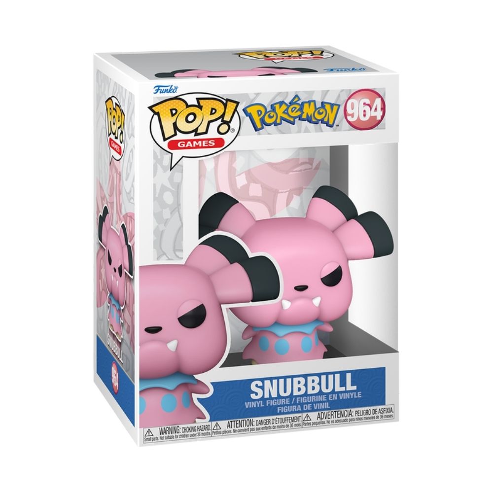 Boneco Funko Pop! Pokémon - Snubbull - Imagem 3