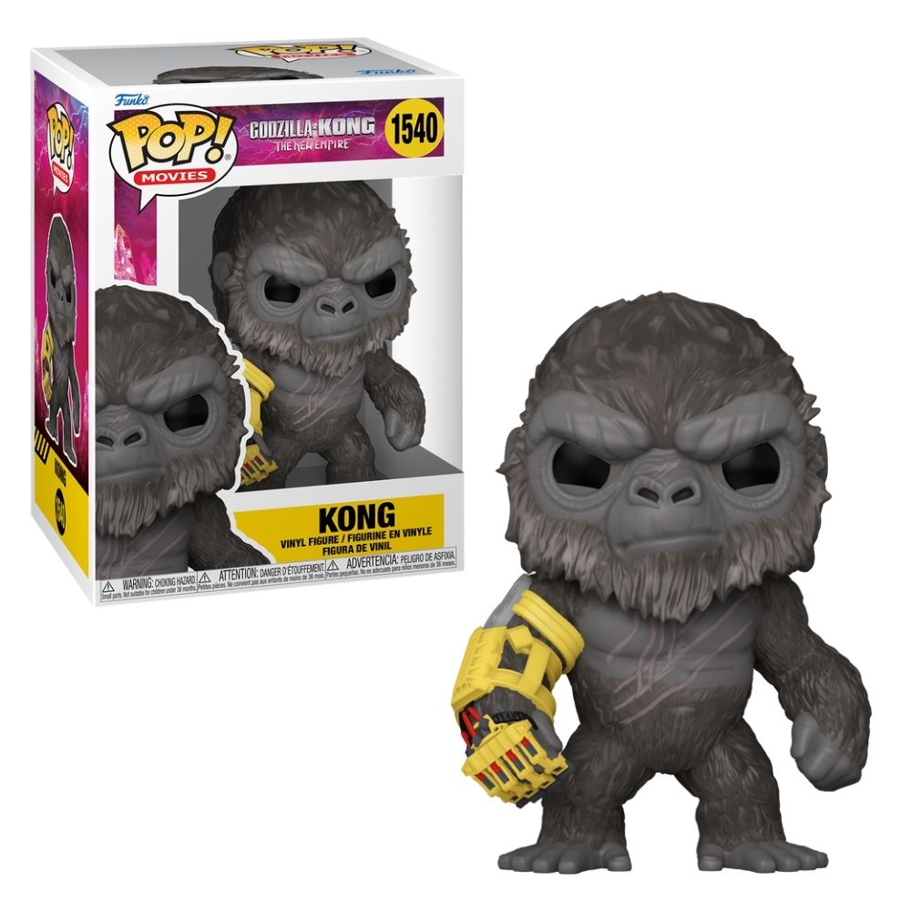 Boneco Funko Pop! Godzilla e Kong O Novo Império - King Kong