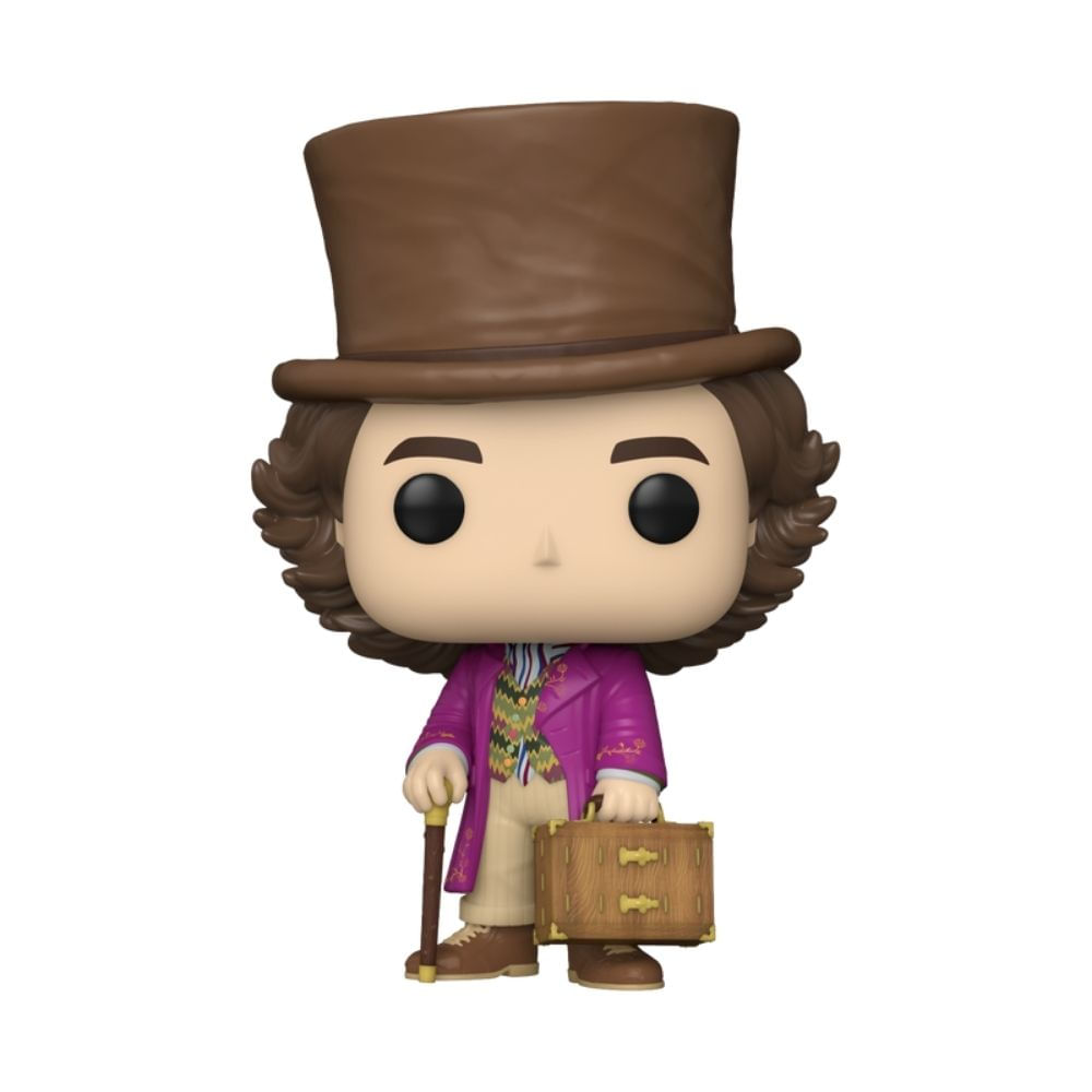 Boneco Funko Pop! Wonka - Willy Wonka com Maleta - Imagem 2