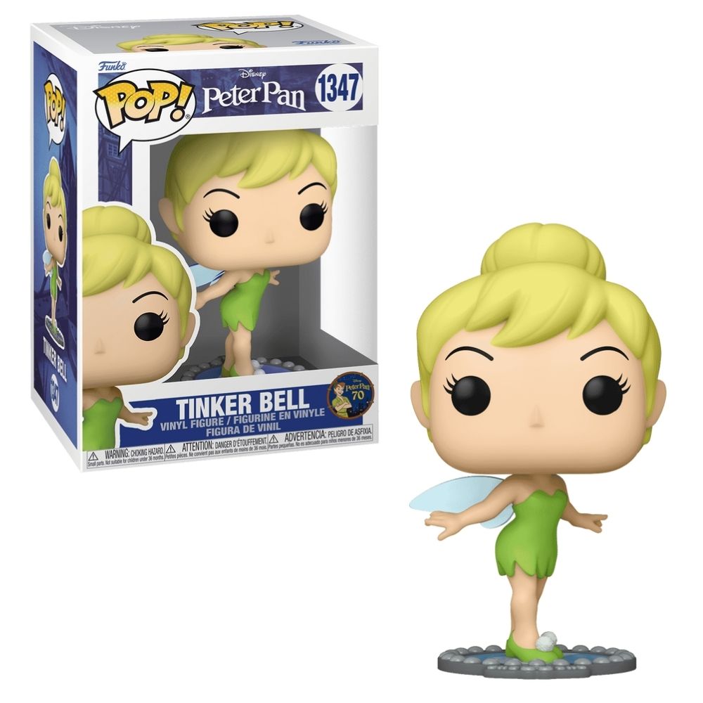 Boneco Funko Pop! Disney PeterPan 70 anos - Sininho