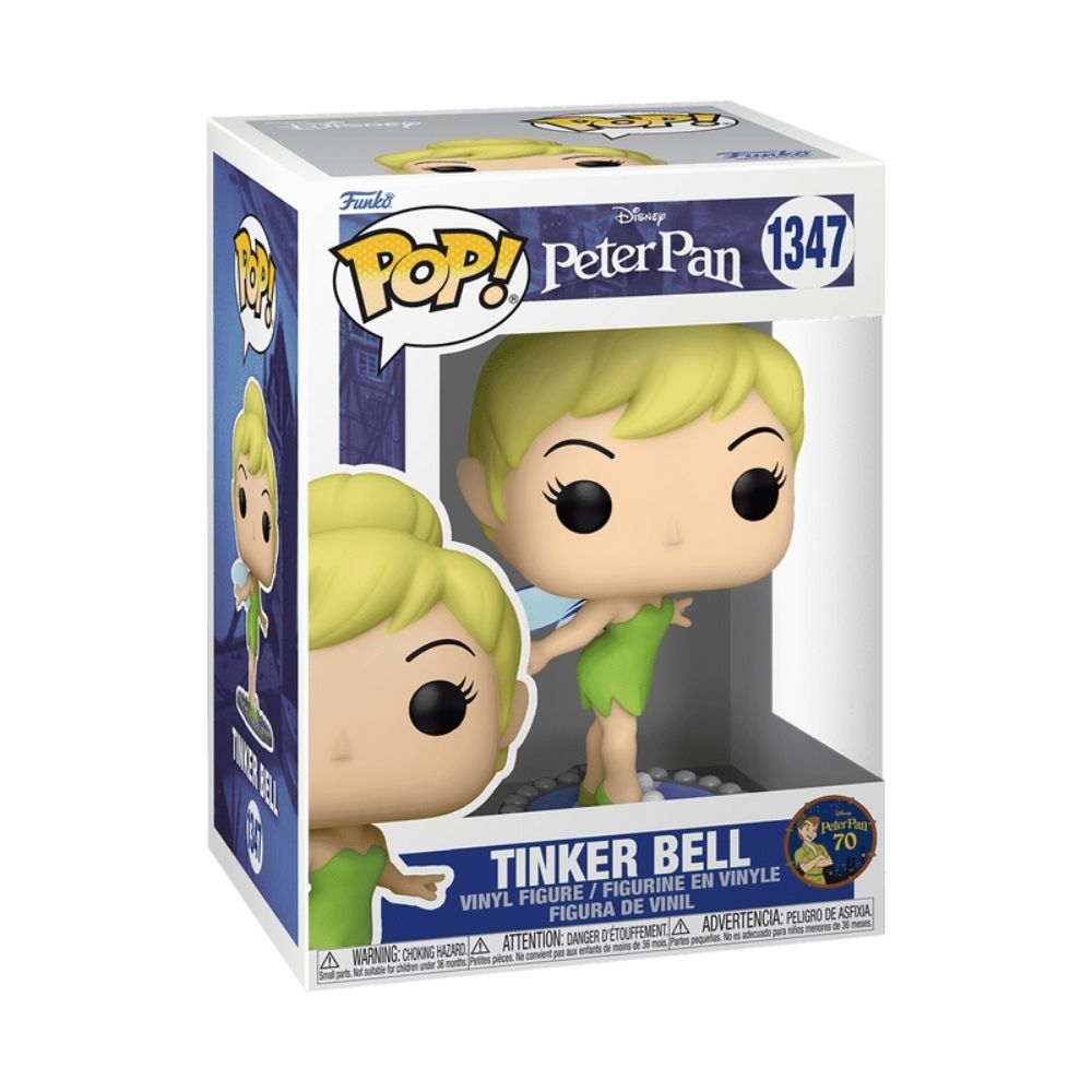 Boneco Funko Pop! Disney PeterPan 70 anos - Sininho - Imagem 3