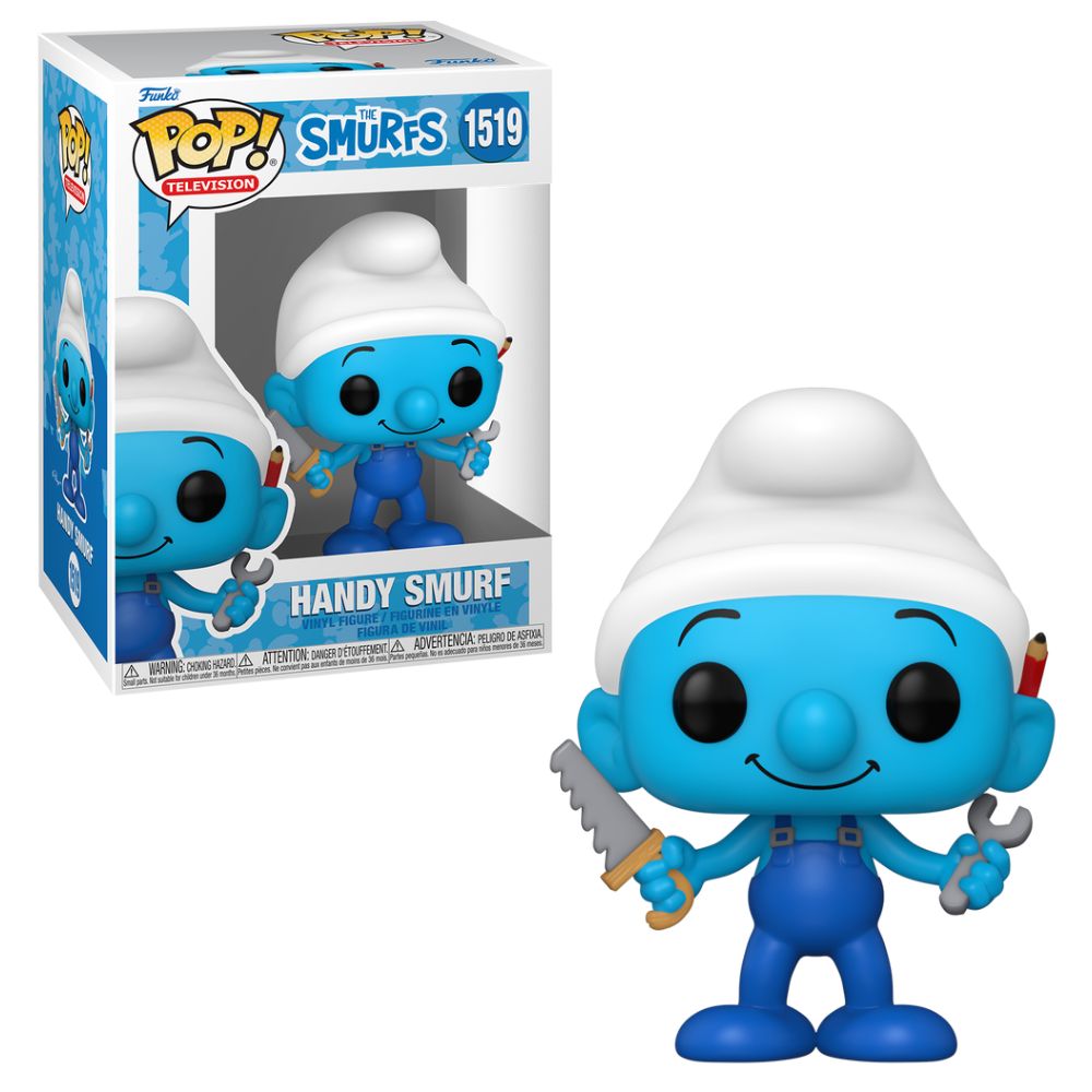Boneco Funko Pop! Smurfs - Habilidoso