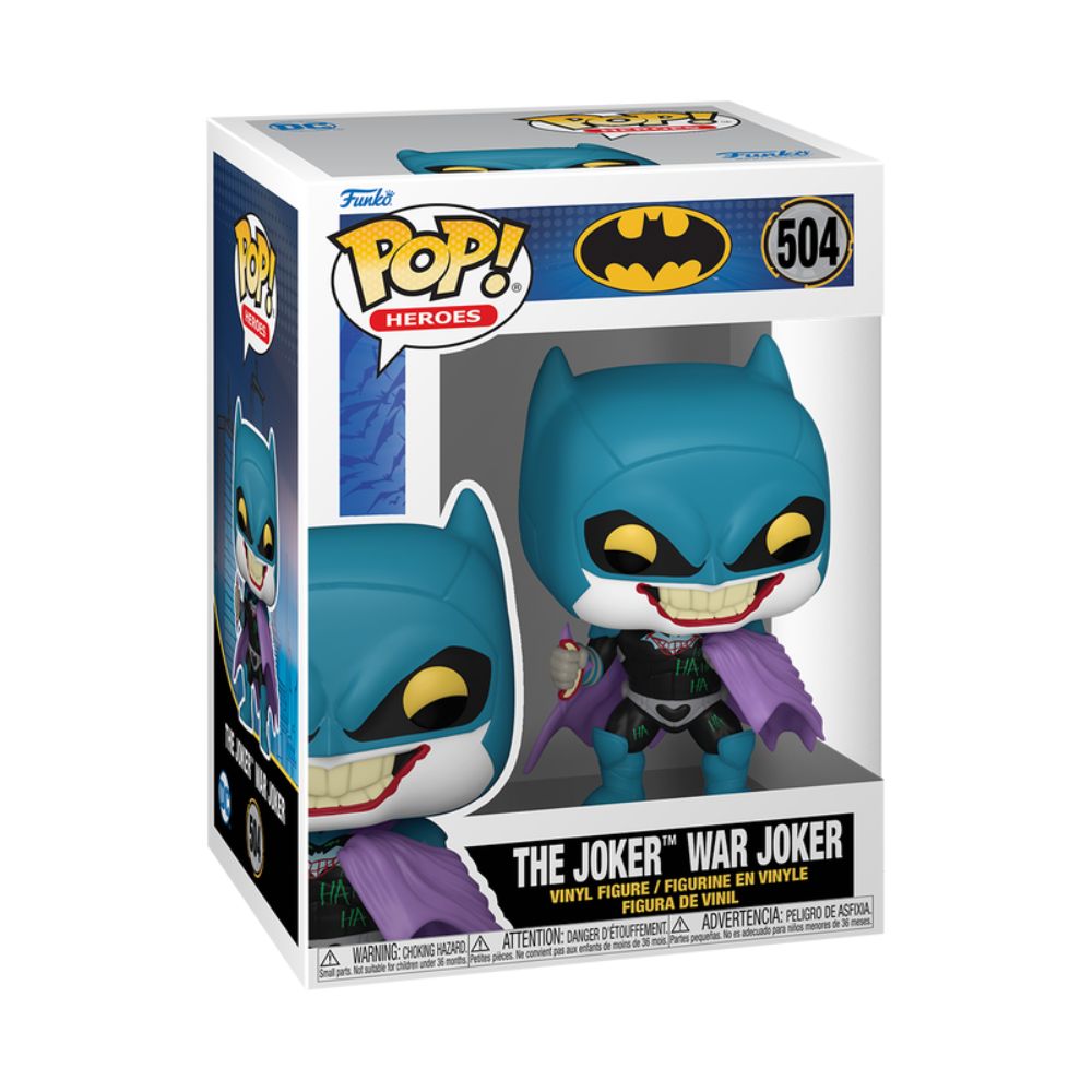 Boneco Funko Pop! DC Comics - Batman War Zone - Joker - Imagem 3