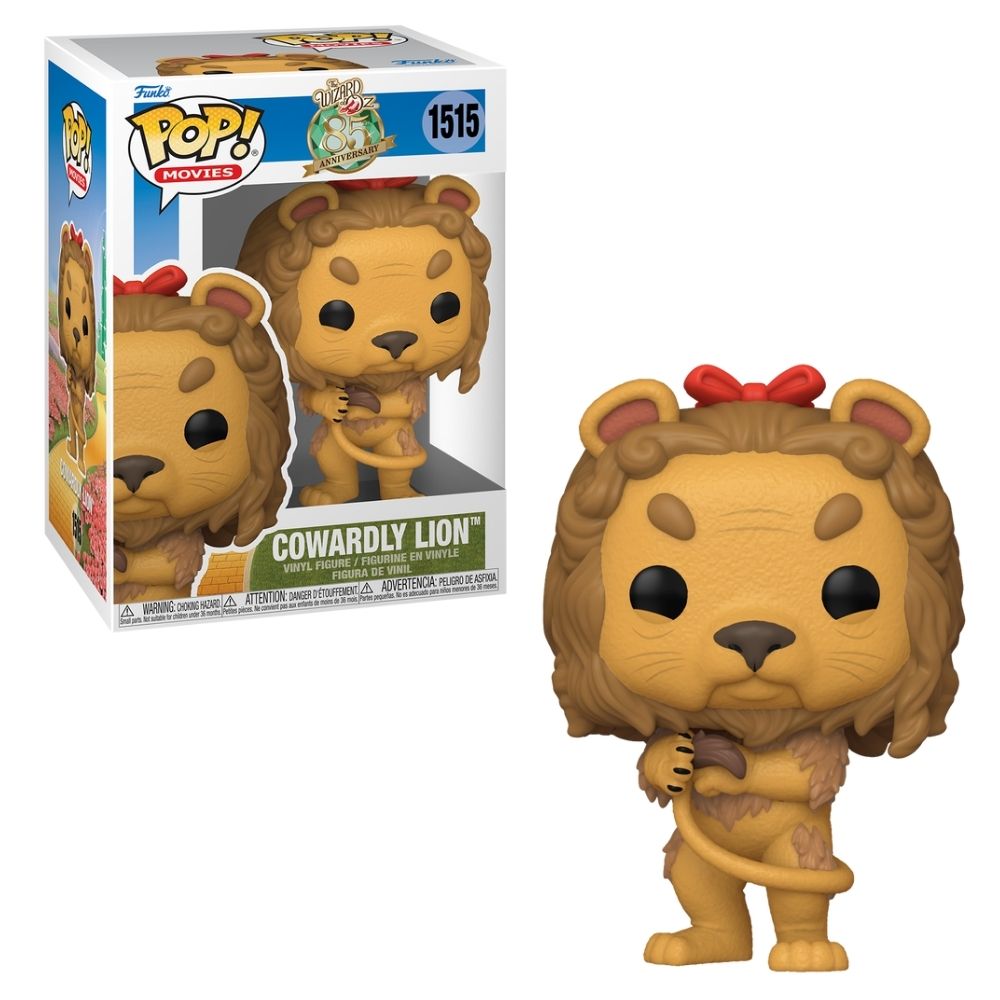 Boneco Funko Pop! O Mágico de Oz - Leão Covarde