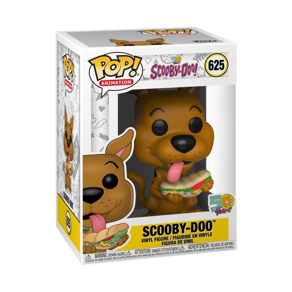 Boneco Funko Pop! Scooby Doo - Scooby Doo com Sanduíche - Imagem 3