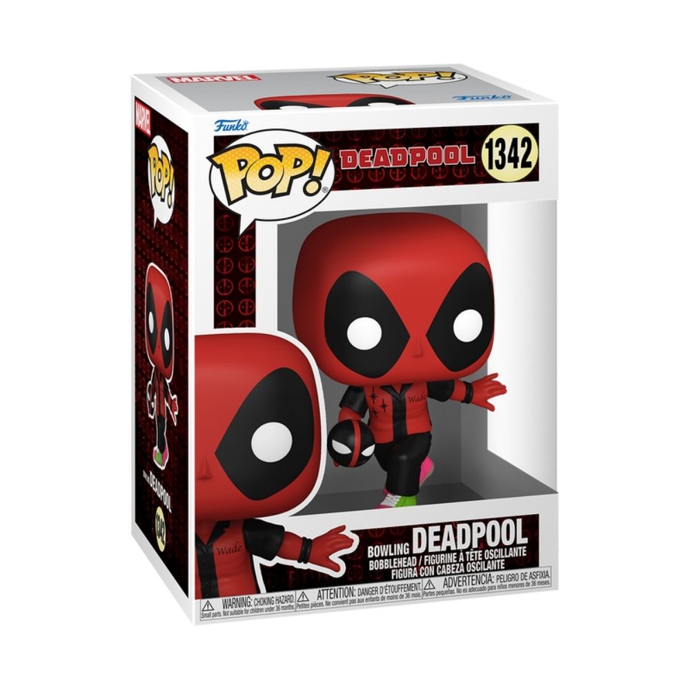 Boneco Funko Pop! Marvel Deadpool Boliche - Imagem 3
