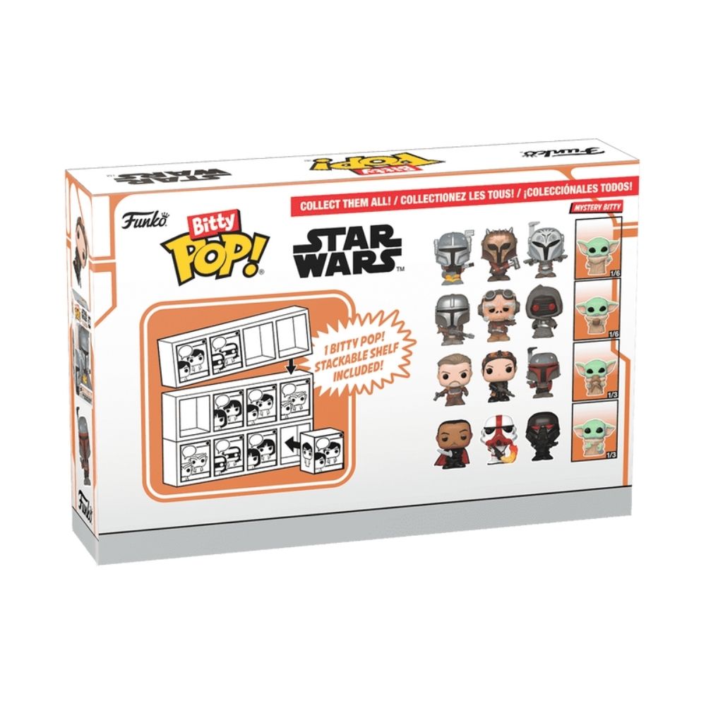 Bitty Pop! Star Wars Mandalorian Série 1 - Imagem 2