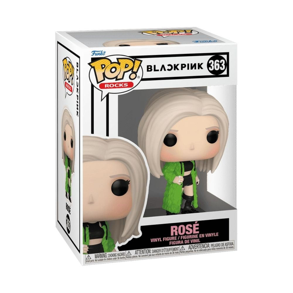 Boneco Funko Pop! Rocks - BlackPink - Rose - Imagem 3