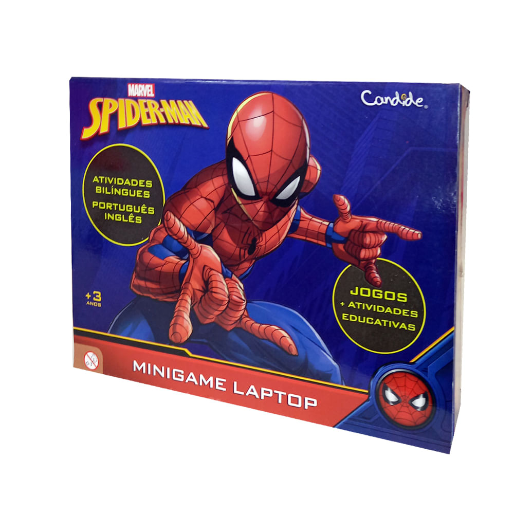 Laptop Infantil Educativo Candide Homem-Aranha Bilíngue - Imagem 4