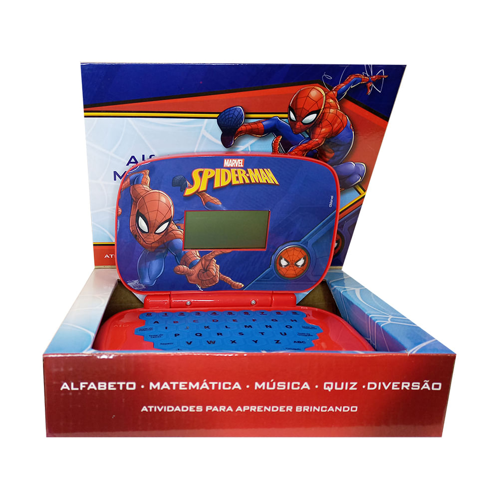 Laptop Infantil Educativo Candide Homem-Aranha Bilíngue - Imagem 6