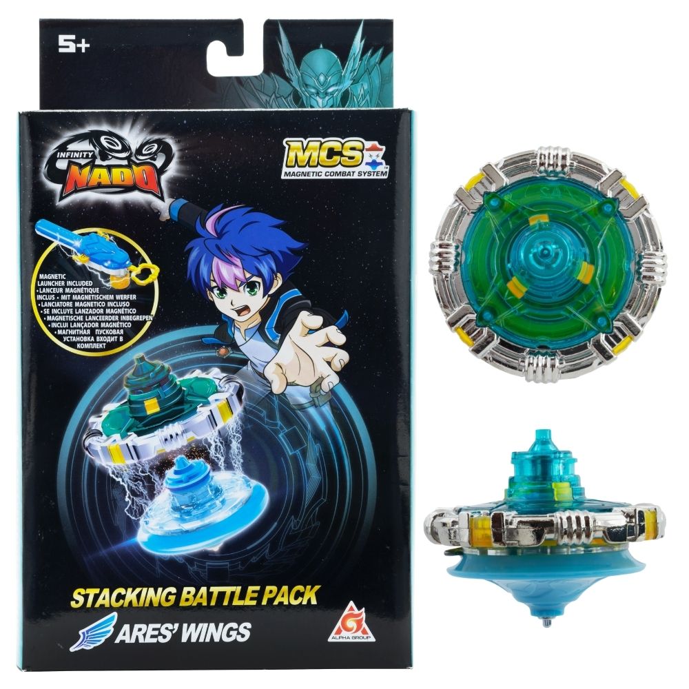 Pião de Batalha Infinity Nado V - Entry Edition - Azul