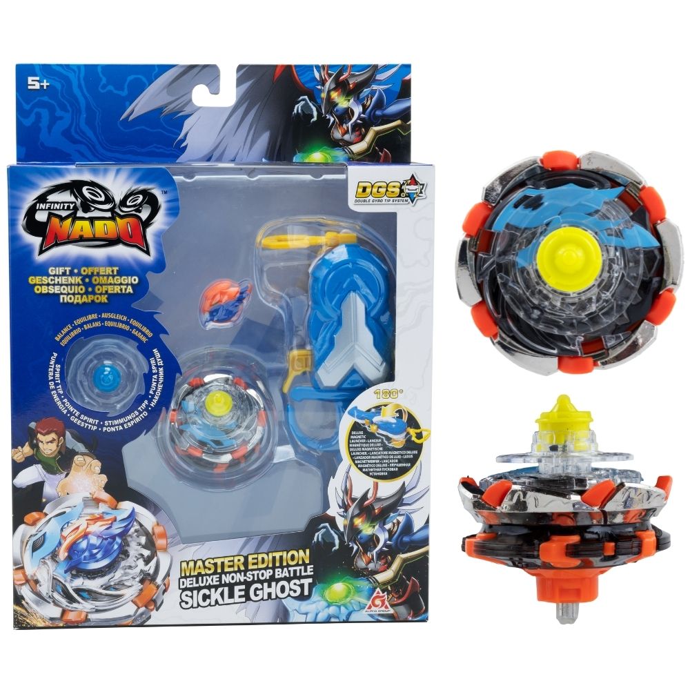 Pião de Batalha Infinity Nado V - Master Series - Sickle Ghost