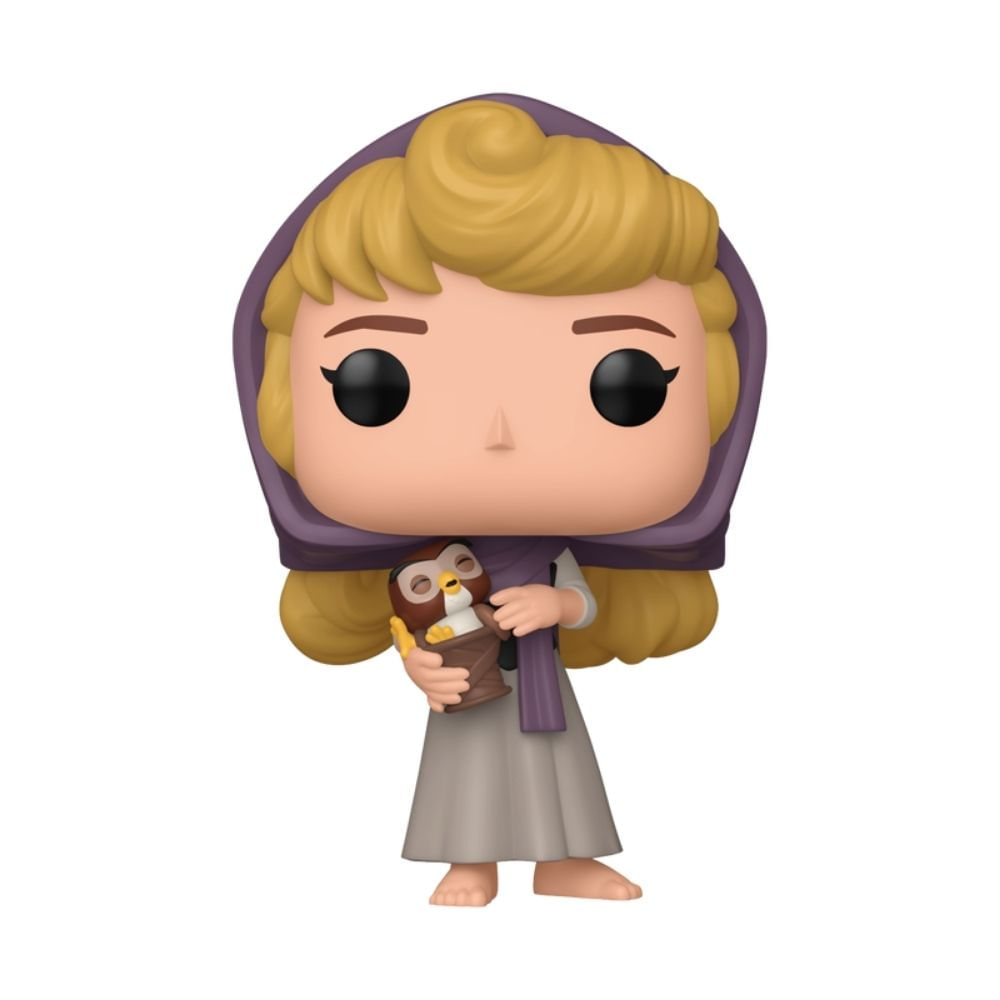 Boneco Funko Pop! Disney - A Bela Adormecida 65 anos - Aurora com Coruja - Imagem 2