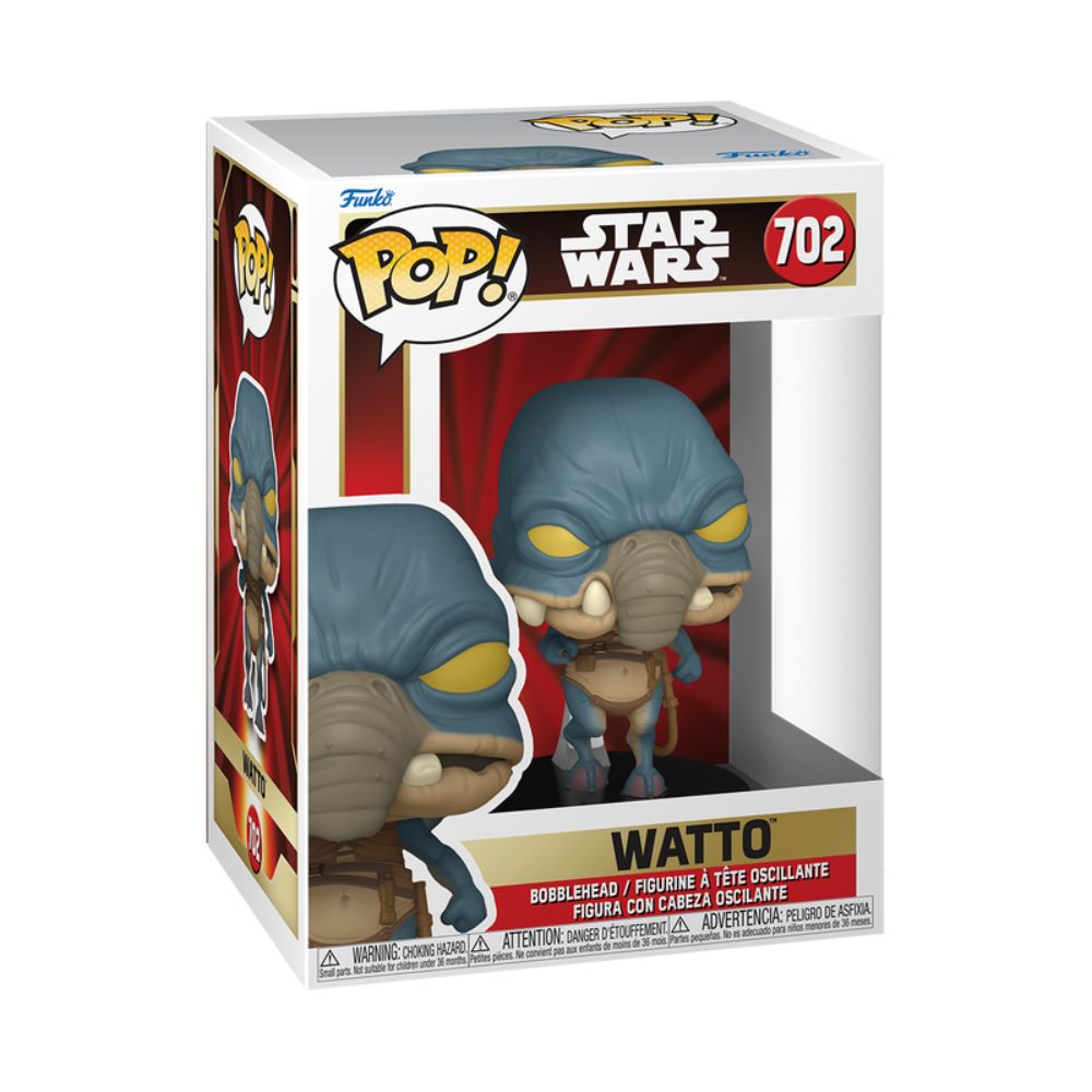 Boneco Funko Pop! Star Wars A Ameaça Fantasma - Watto - Imagem 3
