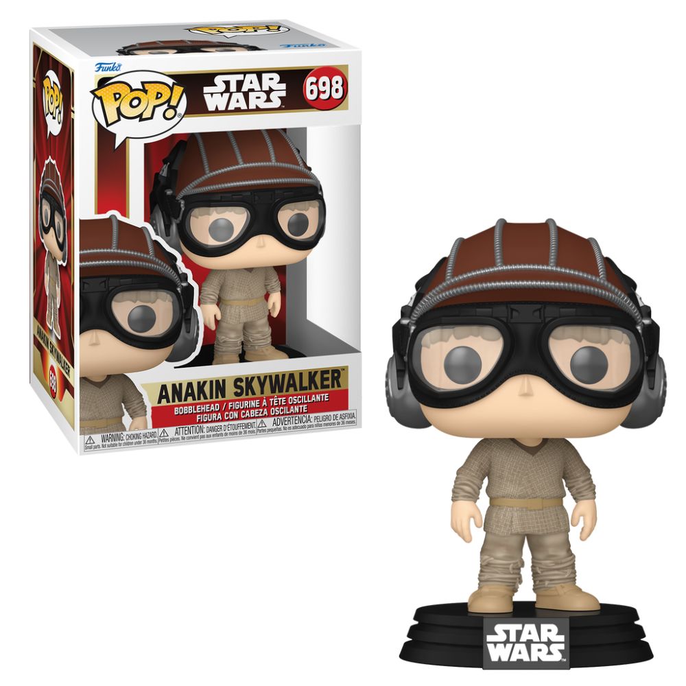 Boneco Funko Pop! Star Wars A Ameaça Fantasma - Anakin Skywalker com Capacete