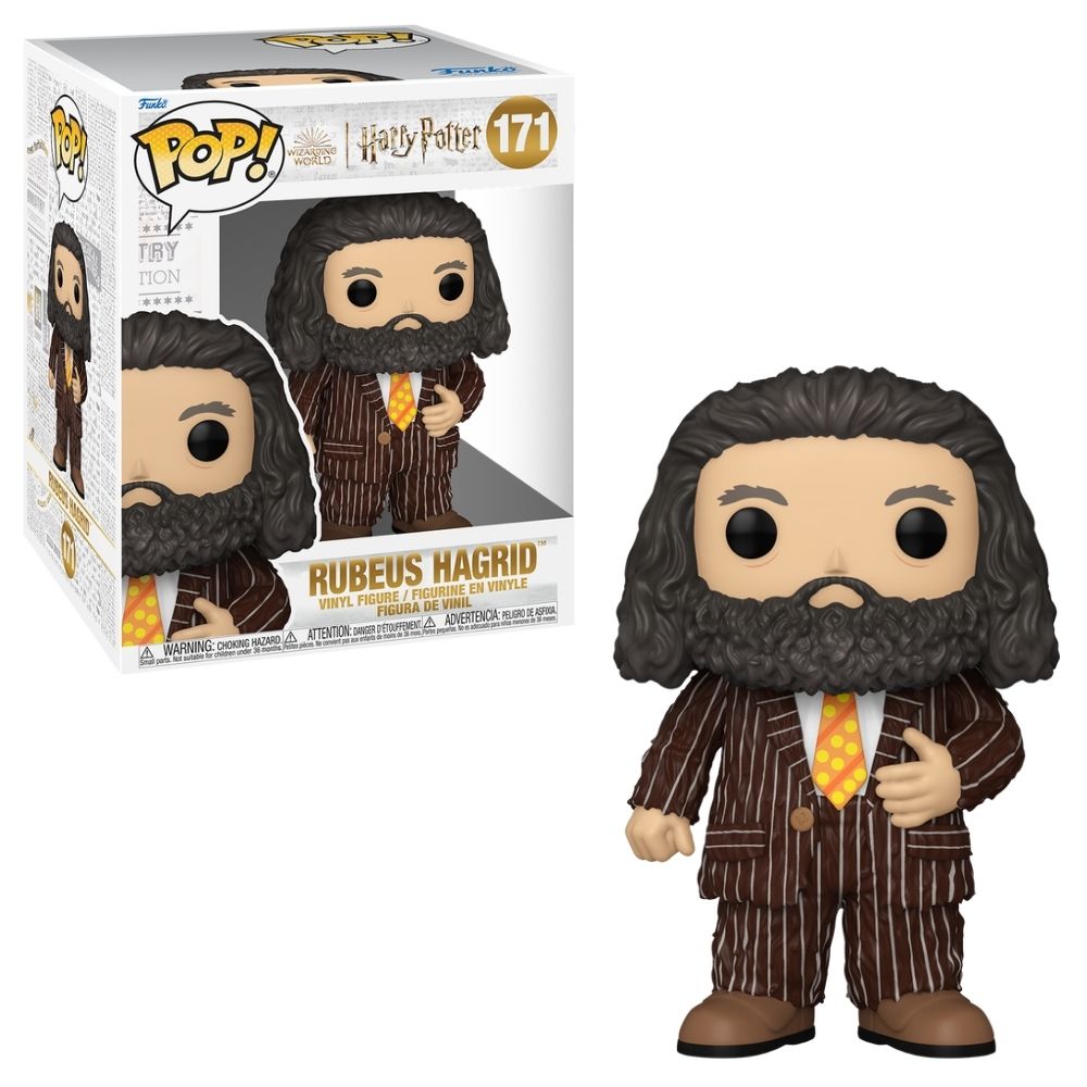 Boneco Funko Pop! Super Harry Potter - Hagrid com Roupa de Pele