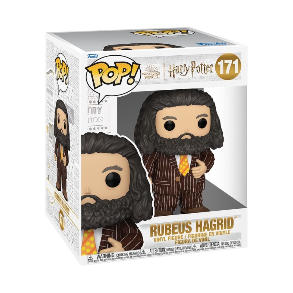 Boneco Funko Pop! Super Harry Potter - Hagrid com Roupa de Pele - Imagem 3