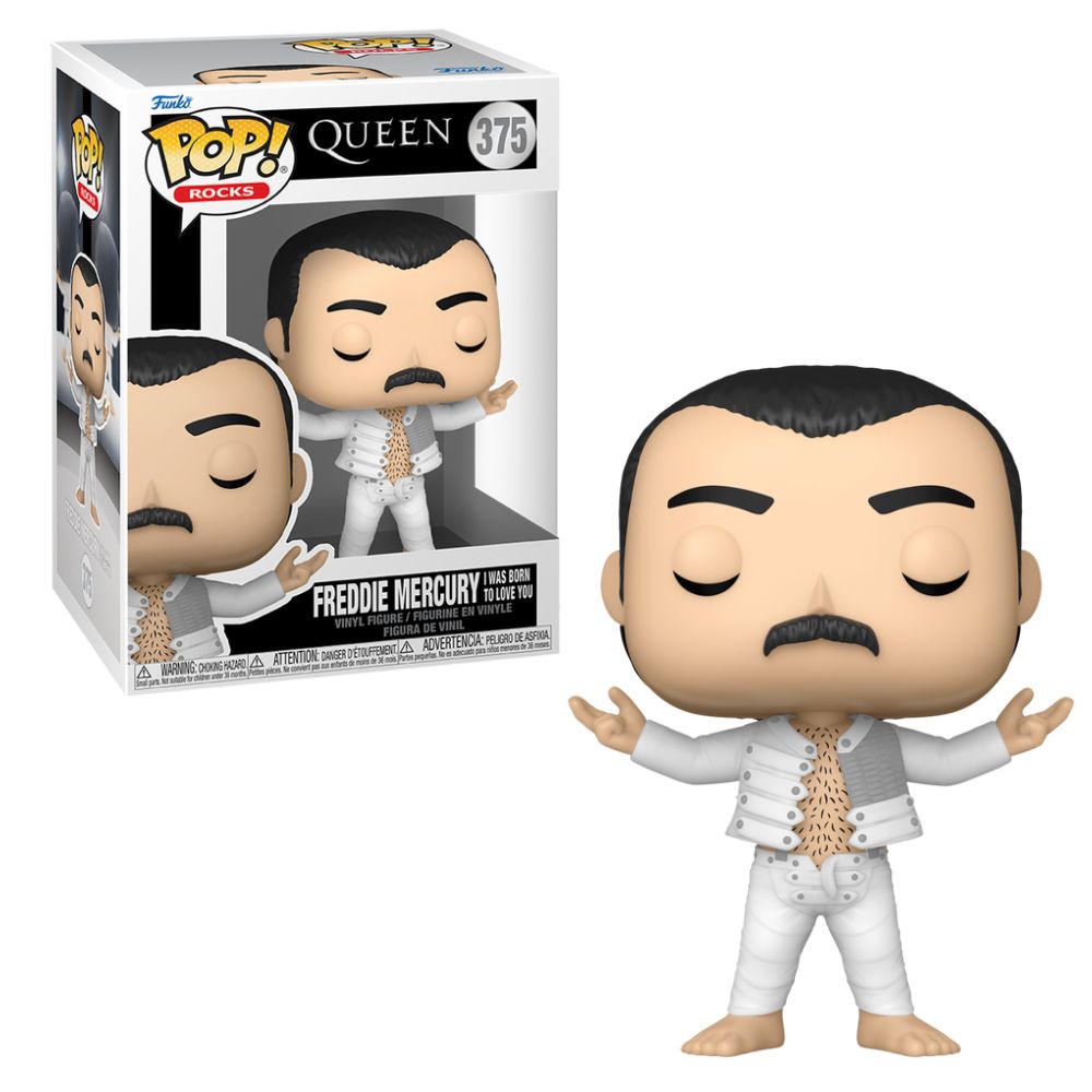 Boneco Funko Pop! Rocks - Freddie Mercury - I Was Born to Love You