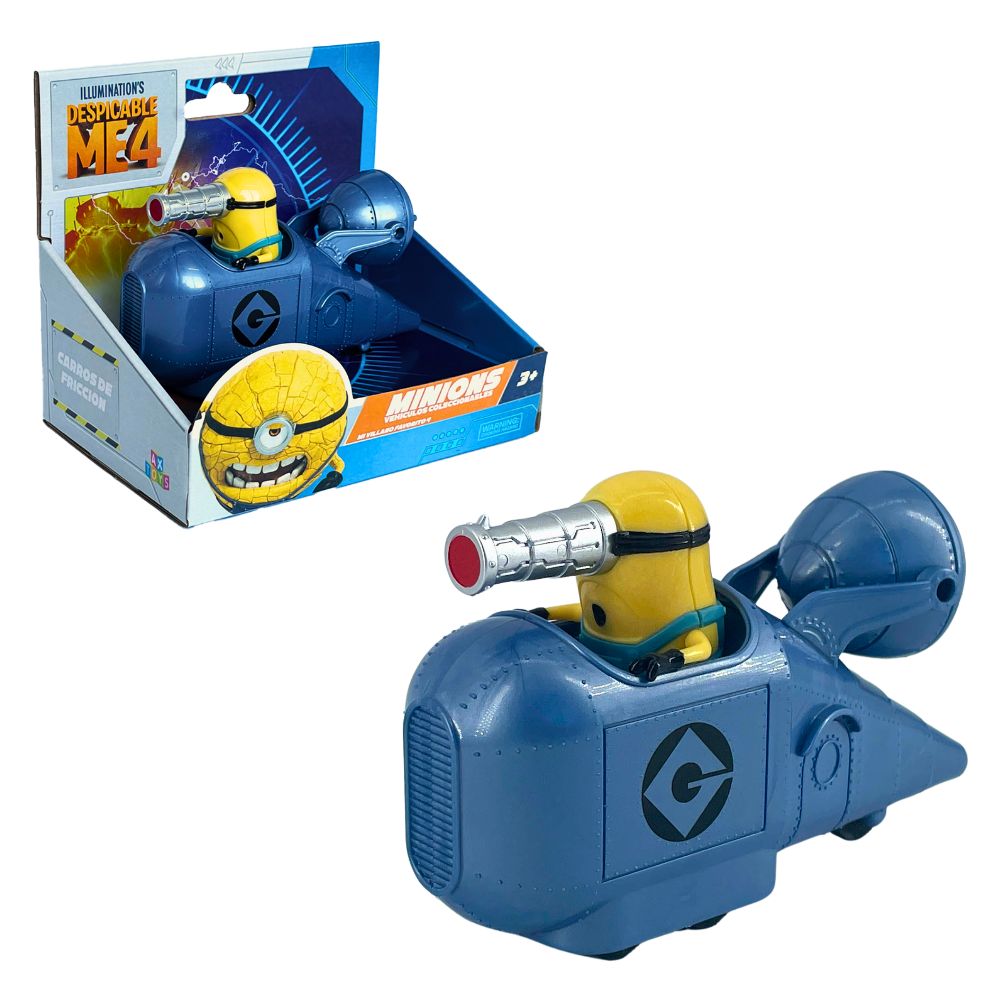 Carrinho de Fricção Meu Malvado Favorito 4 - Mega Gru's Car - Imagem 6